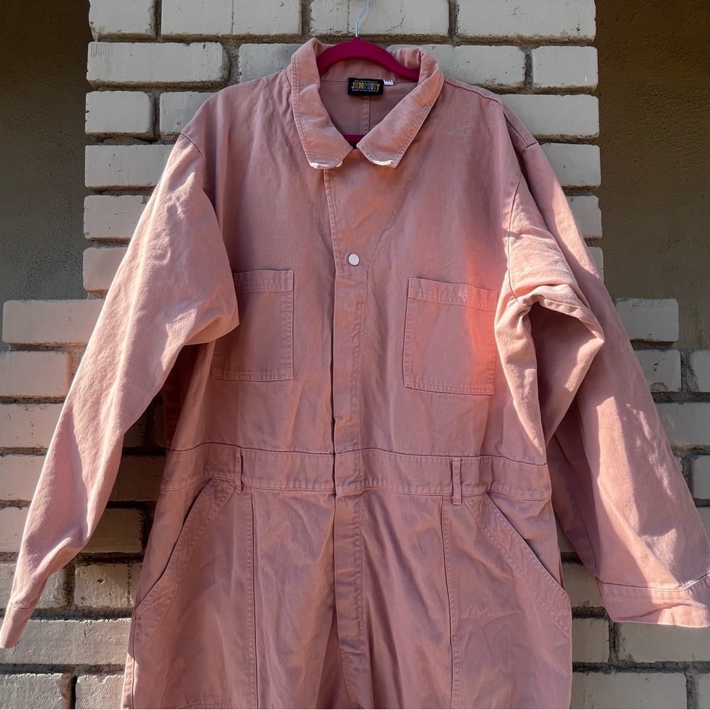 Big Bud Press Everyday Jumpsuit in Blush Pink - Size 4XL - Picture 2 of 11